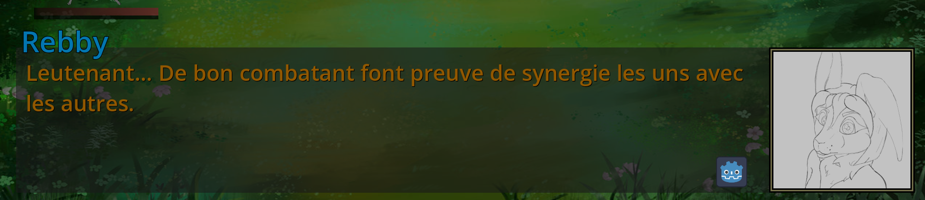 Frame in game